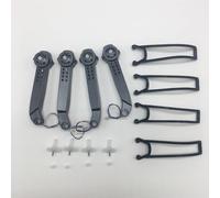 Vuzmode Bras d'aile pliable comprenant un ensemble de moteurs d'axe d'engrenages, etc., for drone ZLRC SG107 WIFI FPV RC Quadcopter Pièces rechange Bras de fixation pour moteur quad
