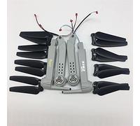 Vuzmode Bras de drone à pales d'hélice comprenant un engrenage moteur, une lumière, etc., for S162 GPS Rc Drone 4K Camera Quadcopter Pièces rechange Bras de fixation pour moteur quad(Green)