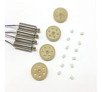 Vuzmode Bras de drone à pales d'hélice comprenant un engrenage moteur, une lumière, etc., for S162 GPS Rc Drone 4K Camera Quadcopter Pièces rechange Bras de fixation pour moteur quad(Plum)