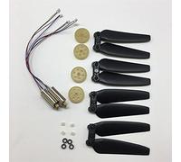 Vuzmode Bras de drone à pales d'hélice comprenant un engrenage moteur, une lumière, etc., for S162 GPS Rc Drone 4K Camera Quadcopter Pièces rechange Bras de fixation pour moteur quad(Lavender)