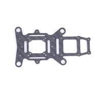 Vuzmode Bras de rechange en fibre carbone 3K, plaque supérieure G-FORCE LR4 182 mm, kits cadre longue portée 4 pouces FPV Racing Drone Quad Kit d'entretien pour drones(E)