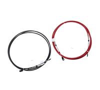 Vuzmode Câble de Commande de Changement de Vitesse d'accélérateur for Moteur de Bateau, for Yamaha, Yachts Hors-Bord, Noir et Rouge Câble de Commande Marin