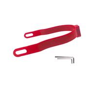 Vuzmode Câble de protection support garde-boue arrière scooter, for Xiaomi, pièces rechange M365, accessoires 8,5 pouces 10 avec outils Pare-éclaboussures arrière pour scooter(Rot)