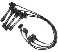 Vuzmode Câbles de bobine bougie d'allumage voiture Câble faisceau 5 mm, for Celica 4 cylindres 1,8 L 1994-1998, for Corolla,6, n° 9091922327 Lot Jeu de câbles d'allumage de moteur de voiture