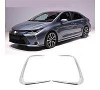 Vuzmode Cadre de phare antibrouillard argenté, for TOYOTA, for Corolla, for E210 Prestige Altis 2019 2020 Becquet de lunette arrière de voiture