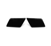 Vuzmode Capuchon de protection de buse de lave-phare de pare-chocs avant, for, X1 E84 2009-2012 51117303795 51117303796 Cache lave-phares(Black PAIR)
