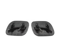 Vuzmode Capuchon de protection de buse de pulvérisation de lave-phare avant, for Hyundai, Tucson 2015-2020 98680-D3000 98690-D3000 Cache lave-phares(Black SET)