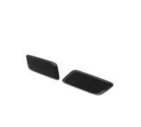 Vuzmode Capuchon de protection de buse de pulvérisation de lave-phare avant, for Lexus, RX270 RX350 RX450 2012-2015 85353-48020 85354-48020 Cache lave-phares(Black SET)