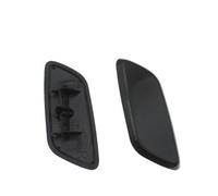 Vuzmode Capuchon de protection de buse de pulvérisation de lave-phares de pare-chocs avant, for Toyota, Aqua Prius C 2011 2012 2013 2014-2017 8535352010 8535452010 Cache lave-phares(Black CAP SET)
