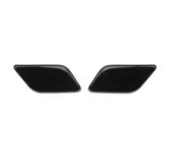 Vuzmode Capuchon de protection de buse de pulvérisation de lave-phares de pare-chocs avant, for VW, for, 2008 2009 2010 2011 5N0955110 5N0955109 Cache lave-phares(Black 1 PAIR 08-11)