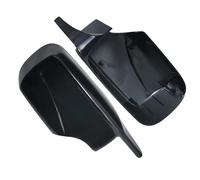 Vuzmode Capuchon de rétroviseur rechange noir brillant style M4 for BMW Série 3 E46 Capuchon de protection d'aile de voiture