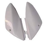 Vuzmode Carénage de Couvercle de Garde-Boue arrière en Plastique, for Dirt Pit Bike de Style CRF70 Kit de carénage(White)