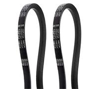 Vuzmode Carte d'approvisionnement 2 pièces B-991 Courroies trapézoïdales Courroie d'entraînement 991 mm (39") Circonférence intérieure 17 mm Largeur supérieure Section B Caoutchouc, for transmission d