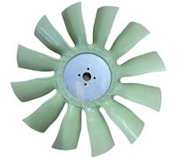 Vuzmode Carter de pale de ventilateur moteur E306e/e307e2, for Kubota, V2607 V3307, pièce de rechange robuste Pales de ventilateur de moteur d'excavatrice