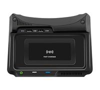 Vuzmode Chargeur sans fil for voiture 15 W CRV CR-V 2017-2019 de téléphone QI Étui charge rapide Support Panneau de chargement sans fil pour véhicule