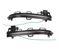 Vuzmode Clignotant dynamique clignotant à eau qui coule, for, X3 X4 X5 X6 F25 LCI F26 F15 F16 2014 2015 2016-2018 Clignotant latéral automobile(Blue-Yellow)