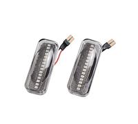 Vuzmode Clignotant dynamique, feu de position garde-boue latéral, for Opel, Omega B Stufenheck caravane 1994 - 2003 Clignotant latéral automobile(2PCS Crystal Type)