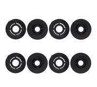 Vuzmode Clips de fixation for tapis de sol de voiture, crochets de fixation et rivets, for A4 B8 8K, A5 8T 8F 2016, for A3 8P 2013, TT FV/8S Couvercle de séparation de prise du panneau arrière(4 Kit)
