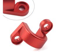 Vuzmode Collier de serrage for câble de frein arrière CNC, 1 pièce, for moto CR125/250R 1998-2007 CRF250R 2004-2009 CRF250X 2004-2017 Collier de serrage de flexible de frein(Rot)