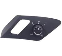 Vuzmode Commutateur de rétroviseur voiture, for Golf, for Mk7 2014-2019 5GG959565C 5G0959565AG 5G0 959 565 Ag bouton réglable commande extérieure Commutateur de réglage du rétroviseur de voiture
