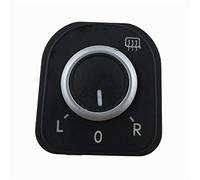 Vuzmode Contrôle de la chaleur commutateur réglage rétroviseur latéral voiture, for VW, for Golf 5 6 Mk5, for Jetta, for Passat B6, for Seat Interrupteur de rétroviseur latéral