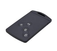 Vuzmode Coque de clé télécommande à 4 Boutons en Caoutchouc, for Smart, avec Insert, Petite Lame de clé, for Renault, Laguna, Megane, Clio 2 3, Sandero, Twingo Étui pour clé de Voiture