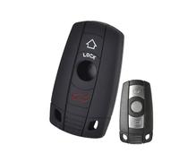 Vuzmode Coque de Protection en Silicone for clé de Voiture, 3 Boutons, for, série 1 3 5 6 7 X3 X5 E36 E39 E90 E91 E92 E60 Étui pour clé de Voiture