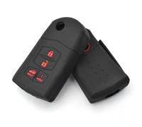 Vuzmode Coque de Protection en Silicone for clé de Voiture à 4 Boutons, for Mazda, 3 6 RX-8 MX5 MX-5, Miata MPV SPEED3 2010 2011 2012 2013 Étui pour clé de Voiture