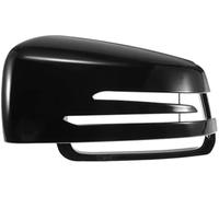 Vuzmode Coque de rétroviseur Gauche de Rechange, Noir Brillant, for Mercedes, Benz, Classe A W176, Classe B, Classe C, Garnitures extérieures Coque de rétroviseur latéral