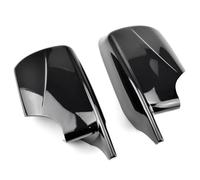 Vuzmode Coques de rétroviseurs IDE, for BMW E46 E39 51168238375 51168238376 Capuchon de protection d'aile de voiture(Glossy Black)