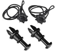 Vuzmode Corde de tablette arrière, for Q2 2018 2019 2020 2021, for Q3 Sangle coffre, clips corde, crochet, support pivot tonneau 1K6863447A Support de sangle d'arrimage pour coffre de voitur