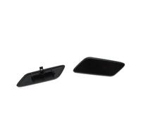 Vuzmode Couvercle de buse de pulvérisation de lave-phares de pare-chocs avant, for Toyota, for Land Cruiser, PRADO 150 LC150 2017 2018 2019 2020 Cache lave-phares(Black LEFT 885045-60070)