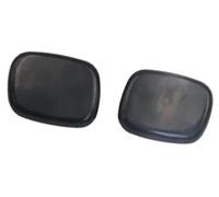 Vuzmode Couvercle de buse pulvérisation lave-phare voiture, capuchon couvercle Jet, for Hyundai, for Sonata LF 2014-2017 Cache lave-phares(BLACK 2 pcs LH and RH)
