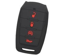 Vuzmode Couvercle de clé de Voiture, for Dodge, Ram 2019-2021, Coque de télécommande sans clé en Silicone, Support de Peau, Protecteur, Accessoires de Voiture Housse de clé de Voiture