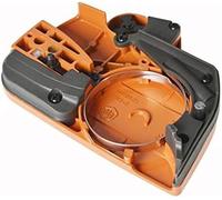 Vuzmode Couvercle de pignon d'embrayage avec Frein de chaîne de Rechange for tronçonneuse Husqvarna 445 450, pièces détachées 544097902 544097901 Carter d'embrayage pour tronçonneuse