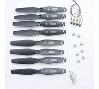 Vuzmode Couvercle de protection Hélices Lames Engrenage Protecteur Moteur Quadcopter Moteurs Bras, for S167 Gps RC Drone Bras de fixation pour moteur quad(3.7V 2cw 2ccw 3)