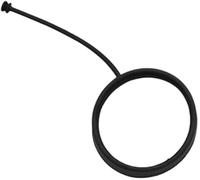 Vuzmode Couvercle de réservoir carburant, bague couvercle, ligne A, classe B, C, E, S, CLA, GLC, GLA, SLK, GLK, C180 Sangle d'attache sécurisée pour le bouchon de carburant(BLACK New Rope)