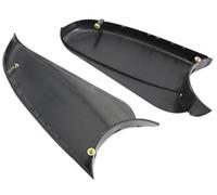 Vuzmode Couvercle de rétroviseur extérieur, for Vauxhall, for Opel, for Astra H Mk5 2004 2005 2006 2007 2008 2009 inférieur Support latéral Cache de base de rétroviseur(BLACK Left and Right)