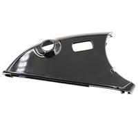Vuzmode Couvercle de rétroviseur latéral, support inférieur, for Mercedes, for Benz, W212 2009-2015, rabattable Cache de base de rétroviseur(BLACK Left LH)
