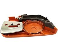 Vuzmode Couvercle latéral de pignon d'embrayage de Frein de chaîne 537107803, for tronçonneuses Husqvarna 340 340E 350 345 359 353 357 357XP 346XP Carter d'embrayage pour tronçonneuse