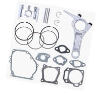 Vuzmode Ensemble complet de joints de bielle et de segment de piston 68 mm for moteur à essence 4 temps GX160 GX 160 5,5 CV, pompe à eau Segment de piston