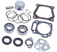 Vuzmode Ensemble de joints d'étanchéité et de segments de piston de 68 mm, for moteurs chinois GX160, GX 160, 168F, générateurs, pompes à eau et tondeuses à gazon Segment de piston