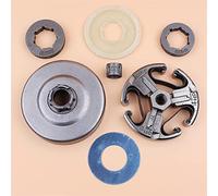 Vuzmode Ensemble d'embrayage, for Husqvarna, 61 66 266 268 272, rondelle de Protection contre la poussière, roulement à aiguilles, tronçonneuse 503744402 Kit d'embrayage pour tondeuse à gazon
