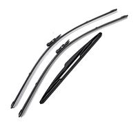 Vuzmode Essuie-Glace Avant et arrière de 28 Pouces, 26 Pouces, 14 Pouces, Accessoires de Voiture, balais d'essuie-Glace for Pare-Brise, for Peugeot, for 307 2005 2006 2007 Lave-Glace Avant
