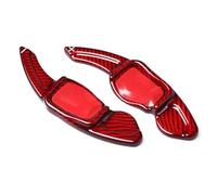 Vuzmode Extension de changement vitesse au volant voiture, for MK5 MK6 R20 R32 R36 CC, for Scirocco, véritables accessoires automobiles en Fiber carbone Palettes de changement de vitesse pour voiture