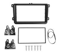 Vuzmode Fascia Radio 2DIN, for Caddy, for Volkswagen, for Touran, for Jetta, for Golf, for Passat, for Skoda, Fabia, for Octavia, for Seat Leon, adaptateur de panneau de cadre stéréo DVD tableau de bo