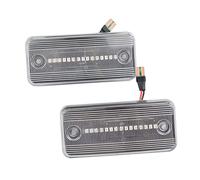 Vuzmode Feu de position latéral dynamique, clignotant, for Renault, VOLVO, FL/FE, Fiat, Ducato, IVECO, Daily, citroën, relais, Boxer Clignotant latéral automobile(2PCS Dynamic Crystal)