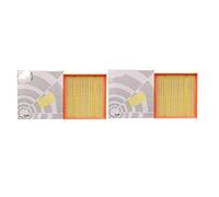 Vuzmode Filtre à air de voiture 13717571355, for BMW, Série 5 F10 F07 F11 535i/Série 6 F12 F13 F06 640i/Série 7 F01 F02 F03 F04 740i/X3/X4/X5/X6 Filtre à air d'habitacle(2 Pcs Air Filter)