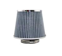 Vuzmode Filtre à air de voiture 65 76 mm Filtres remplacement d'admission d'air froid sport universel Pièces performance Filtre à air pour voiture(Sliver 76mm)