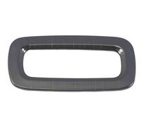 Vuzmode For, 18 xc60 Interrupteur de coffre Cadre décoratif intérieur en titane brossé noir Bande brillante Patch Cadre Autocollant indicateur de bouton de coffre